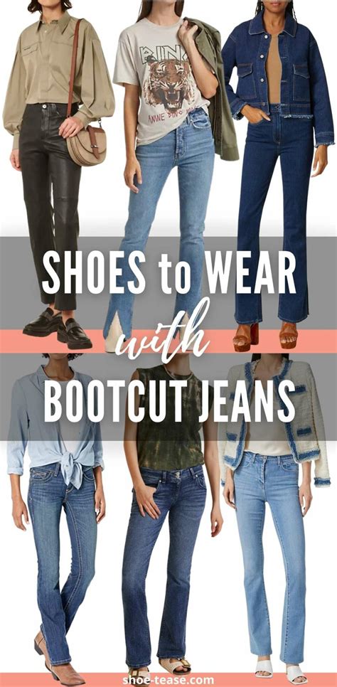 shoes to wear with bootcut jeans